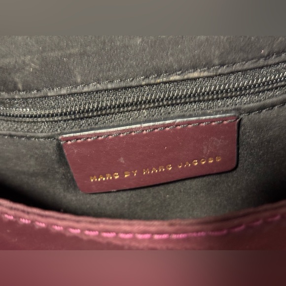 Marc by Marc Jacobs Burgundy Crossbody Bag - Picture 2 of 3